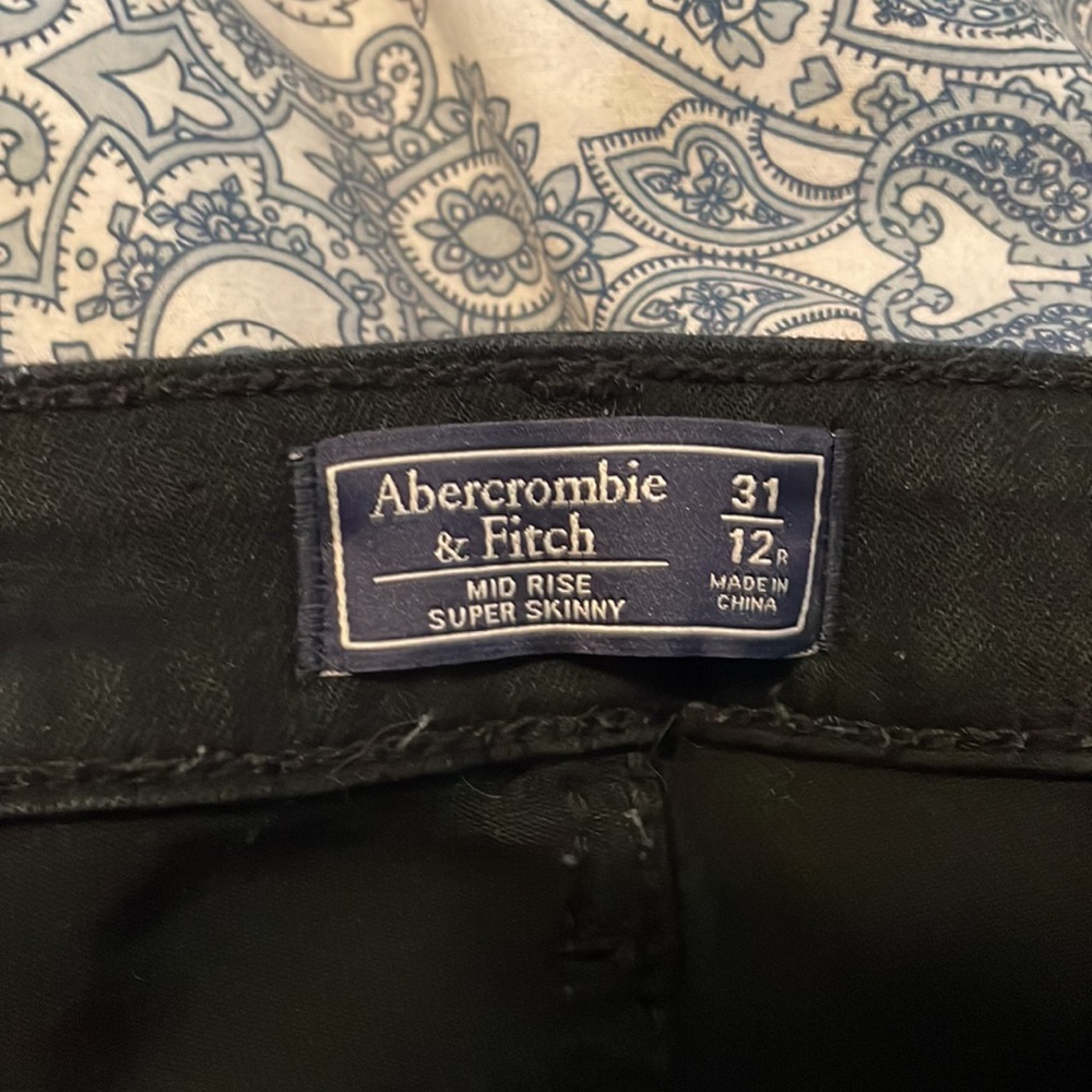 Abercrombie black jeans - Picture 3 of 4